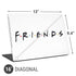 Warner Bros FRIENDS Universal Laptop 16in (13 x 9.4in) Skin